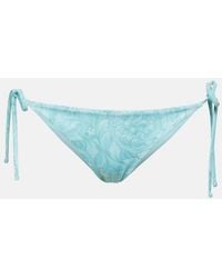 Versace - Braga De Bikini Barocco De Tiro Bajo - Lyst