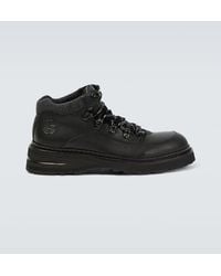 Giorgio Armani - Leather Lace-up Boots - Lyst