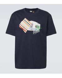 Loewe - Paula's Ibiza Cotton-Blend T-Shirt - Lyst