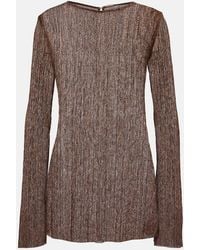 Cala De La Cruz - Loretta Lame Top - Lyst