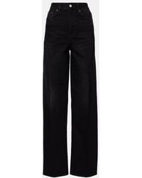 TOTEME - Jeans Anchos De Tiro Alto - Lyst