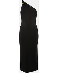 Galvan London - One-Shoulder Midi Dress - Lyst