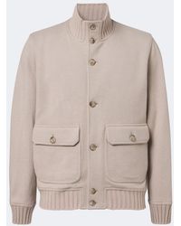 Fedeli - Cashmere Bomber Jacket - Lyst