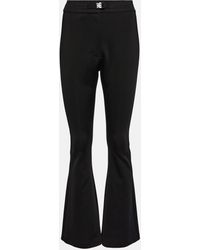Givenchy - 4g Jersey Flared Pants - Lyst