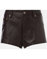 Tom Ford - Leather Shorts - Lyst
