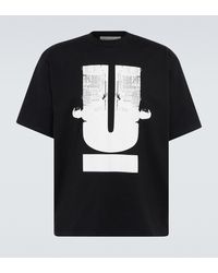 Undercover Logo Cotton Jersey T-shirt - Black