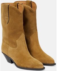 Isabel Marant - Dahope Suede Boots - Lyst