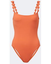 Karla Colletto - Sadie Applique Swimsuit - Lyst