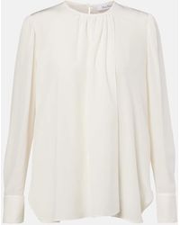 Max Mara - Blouse Carol En Soie - Lyst