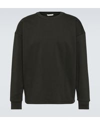 The Row - Ezan Cotton Sweatshirt - Lyst