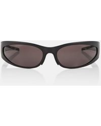 Balenciaga - Gafas de sol ovaladas Reverse Xpander - Lyst