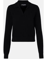 Dolce & Gabbana - Cashmere Polo Sweater - Lyst