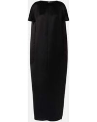 KHAITE - Maxikleid Webster Aus Satin - Lyst