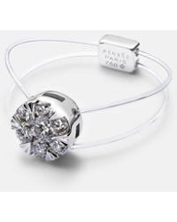 PERSÉE - Floating 18Kt Ring With Diamond - Lyst