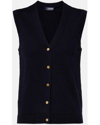 Max Mara - Cotton And Silk Vest - Lyst