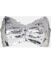 Simone Rocha - Sequined Bandeau Top - Lyst