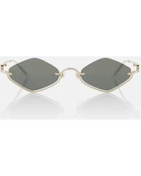 Gucci - Occhiali Da Sole Geometrici - Lyst