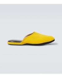 Charvet - Suede Slippers - Lyst