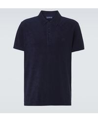 Vilebrequin - Cotton-Blend Terry Polo Shirt - Lyst