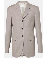 The Row - Selene Wool Jacket - Lyst