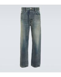 Balenciaga - Mid-rise Tapered Jeans - Lyst