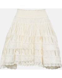 Alaïa - Crinoline Miniskirt - Lyst