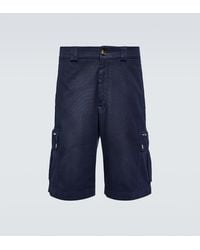 Brunello Cucinelli - Cargo-Shorts aus Baumwoll-Gabardine - Lyst