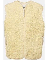 Jil Sander - Faux Fur Vest - Lyst