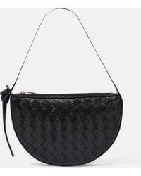 Bottega Veneta - Intrecciato Leather Shoulder Bag - Lyst