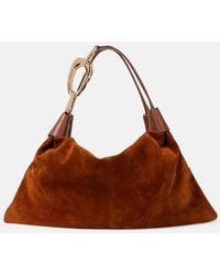 Zimmermann - Trampoline Small Suede Shoulder Bag - Lyst