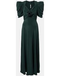 Rodarte - Silk Charmeuse Cocktail Dress - Lyst