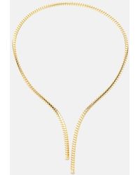 Marina B - Trisolina 18kt Gold Necklace With Diamonds - Lyst
