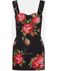 Dolce & Gabbana - Short Dresses - Lyst