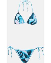 Jean Paul Gaultier - Roses Printed Bikini - Lyst