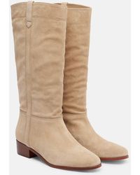 Veronica Beard - Suede Knee-High Boots - Lyst