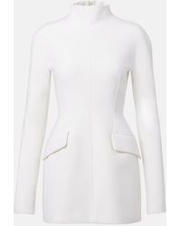 Sportmax - Tefrite Crepe Minidress - Lyst