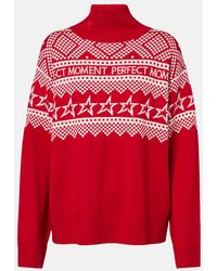 Perfect Moment - Intarsia Wool Sweater - Lyst