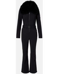 Yves Salomon - Shearling-Trimmed Belted Ski Suit - Lyst