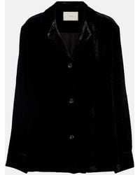 Asceno - Calabasas Velvet Shirt - Lyst
