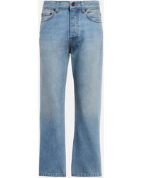 The Row - Lesley Cropped Denim Jeans - Lyst