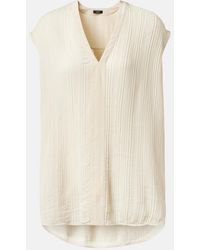 JOSEPH - Lucien Pleated Top - Lyst