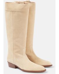 Paris Texas - Helena 35 Suede Cowboy Boots - Lyst