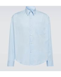Ami Paris - Cotton Poplin Shirt - Lyst
