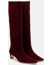 STAUD - Stiefel Wally 55 Aus Veloursleder - Lyst