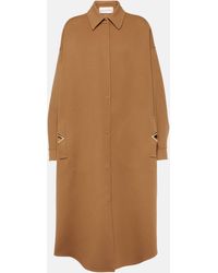 Valentino - Vgold Wool And Cashmere Coat - Lyst