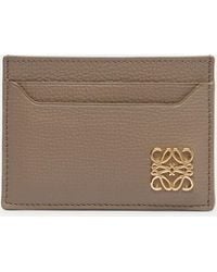 Loewe - Porte-Cartes Anagram En Cuir - Lyst