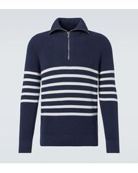 Brunello Cucinelli - Pull Raye En Coton - Lyst