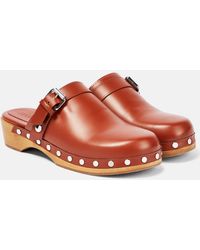 Isabel Marant - Thalie Leather Clogs - Lyst