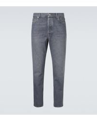Brunello Cucinelli - Mid-Rise Straight Jeans - Lyst