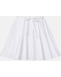 Givenchy - Mini-Jupe En Coton - Lyst